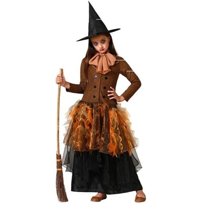 Costume di Strega per Bambini BigBuy - 7-9 Anni Halloween Costume di Strega per Bambini BigBuy - 7-9 Anni Halloween