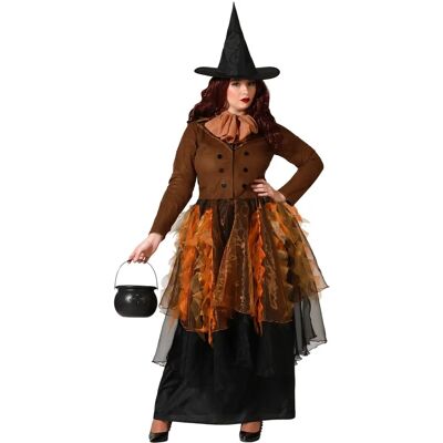 ATOSA Costume da Strega Marrone - Adulto XXL Halloween ATOSA Costume da Strega Marrone - Adulto XXL Halloween