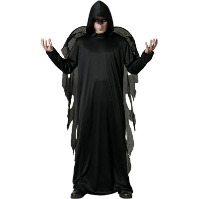 Costume Angelo Nero ATOSA XS con Ali Costume Angelo Nero ATOSA XS con Ali