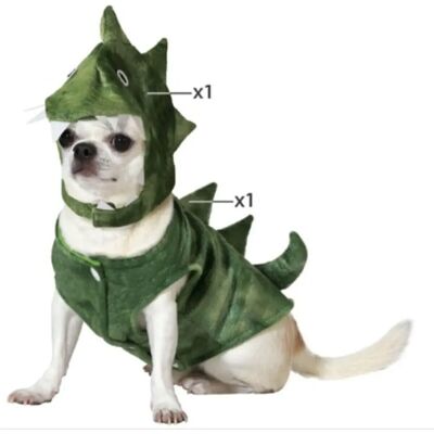 BigBuy Pets Dinoszaurusz kutya jelmez méret S BigBuy Pets Dinoszaurusz kutya jelmez méret S