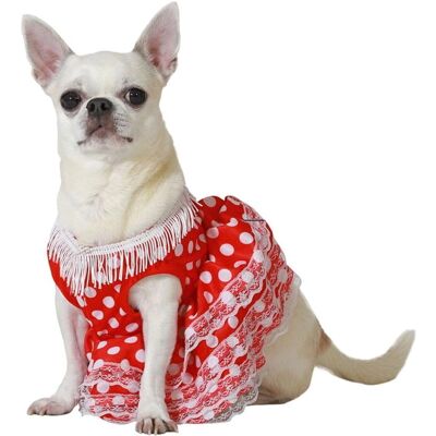BigBuy Pets kutya jelmez méret S flamenco táncos - Háziállat jelmez BigBuy Pets kutya jelmez méret S flamenco táncos - Háziállat jelmez