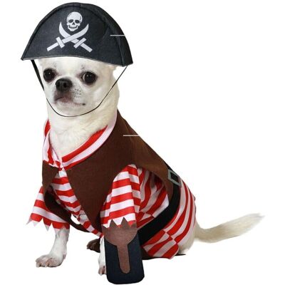 Déguisement pour chien pirate taille M BigBuy Pets - Costumes - Publicité Déguisement pour chien pirate taille M BigBuy Pets - Costumes - Publicité