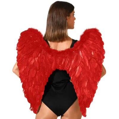 BigBuy Carnevale Ali di angelo - Accessorio per costume di Halloween BigBuy Carnevale Ali di angelo - Accessorio per costume di Halloween