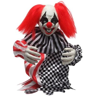 Decorazione Halloween Clown Atosa - 36 cm Decorazione Halloween Clown Atosa - 36 cm
