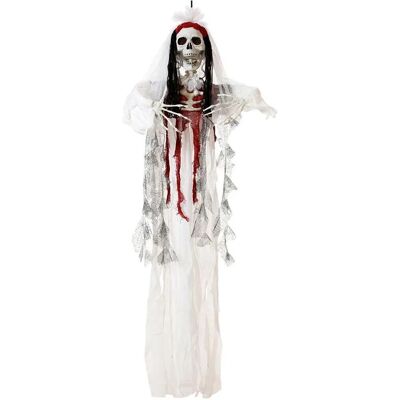 Merkloos - Bride Skeleton - 160 x 116 cm - Decorazioni Halloween Merkloos - Bride Skeleton - 160 x 116 cm - Decorazioni Halloween