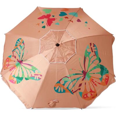 BigBuy Outdoor Rosa Sonnenschirm 180 cm UPF 50+ BigBuy Outdoor Rosa Sonnenschirm 180 cm UPF 50+