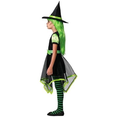 Costume di Strega Verde Atosa - 7-9 Anni Costume di Strega Verde Atosa - 7-9 Anni