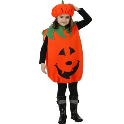 BigBuy Carnival Child Pumpkin Costume Orange 2 Pieces - Costume BigBuy Carnival Child Pumpkin Costume Orange 2 Pieces - Costume