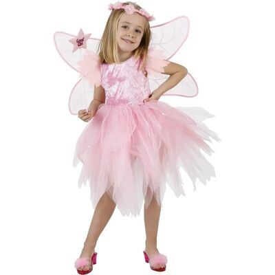 Déguisement de Fée Rose ATOSA pour Fille 5-6 Ans - Robe, Ailes, Bandeau - Costume - Publicité Déguisement de Fée Rose ATOSA pour Fille 5-6 Ans - Robe, Ailes, Bandeau - Costume - Publicité