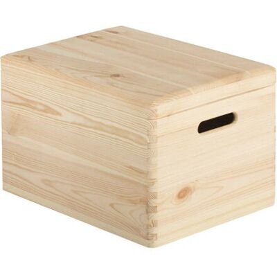 Astigarraga - Holzkiste - Kiefer - 23x40x30cm - Aufbewahrungsbox Astigarraga - Holzkiste - Kiefer - 23x40x30cm - Aufbewahrungsbox