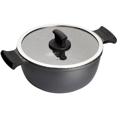 INOXIBAR ABSOLUT Preto 20cm Panela com Tampa INOXIBAR ABSOLUT Preto 20cm Panela com Tampa