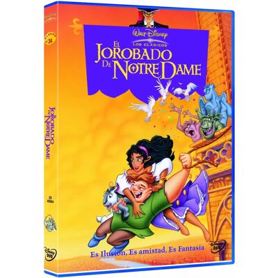 Disney Notre Dame Gargoil DVD - Klassisk Animerad Disney Notre Dame Gargoil DVD - Klassisk Animerad