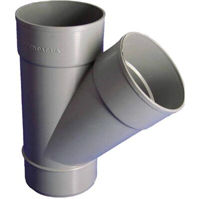 Hidrotecnoagua Modèle: m-h 45o 125Mmø - Raccord - Publicité Hidrotecnoagua Modèle: m-h 45o 125Mmø - Raccord - Publicité