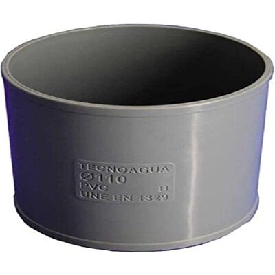 Hidrotecnoagua PVC 110mm Raccord femelle-femelle - Publicité Hidrotecnoagua PVC 110mm Raccord femelle-femelle - Publicité