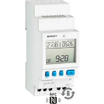 Dinuy MC2 Interruptor Horario Digital Semanal - 2 Canales Dinuy MC2 Interruptor Horario Digital Semanal - 2 Canales