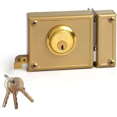 Cerradura JIS 12-10d - Derecha, 100mm, Alta Seguridad Cerradura JIS 12-10d - Derecha, 100mm, Alta Seguridad