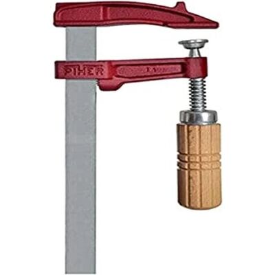 Piher Spannwerkzeug M-20 - Schraubzwinge - 20cm - Stahl & Buche Piher Spannwerkzeug M-20 - Schraubzwinge - 20cm - Stahl & Buche