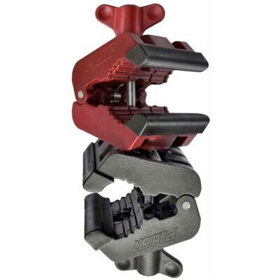 Piher Double Pivoting Clamp - 18-48 mm - Clamps Piher Double Pivoting Clamp - 18-48 mm - Clamps