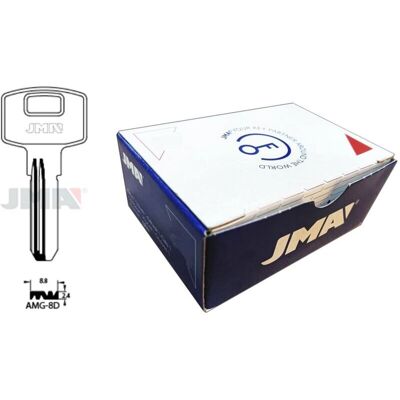 Fplus - Llaves de latón AMG-8D - Llaves Fplus - Llaves de latón AMG-8D - Llaves