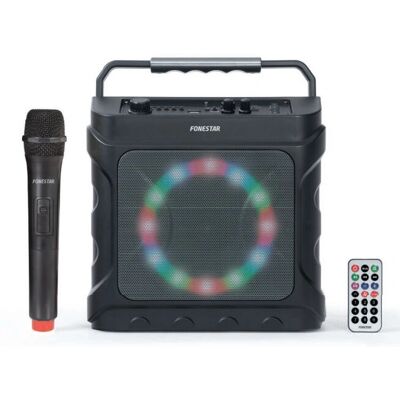 Fonestar Modell - Tragbarer Karaoke Bluetooth Lautsprecher - 20W Fonestar Modell - Tragbarer Karaoke Bluetooth Lautsprecher - 20W
