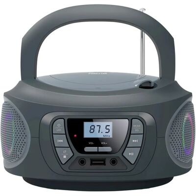 Riproduttore CD portatile Fonestar BOOM-ONE-G - Radio CD Bluetooth MP3 Riproduttore CD portatile Fonestar BOOM-ONE-G - Radio CD Bluetooth MP3