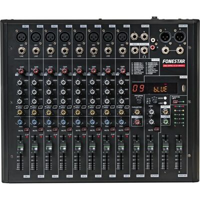 Fonestar - MIX-8PRO - 8ch - 20-20000Hz - Audio mixer Fonestar - MIX-8PRO - 8ch - 20-20000Hz - Audio mixer