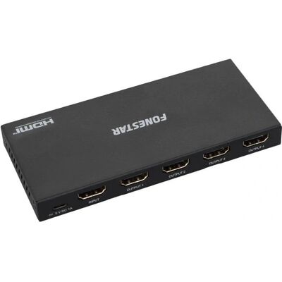Distribuidor HDMI Fonestar FO-22S4ED 4xHDMI 2.0 4K Distribuidor HDMI Fonestar FO-22S4ED 4xHDMI 2.0 4K