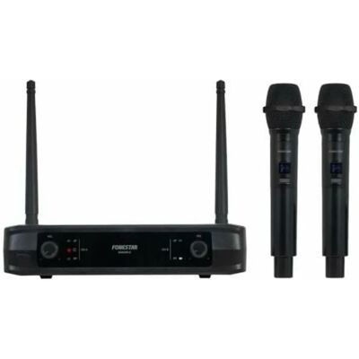 Sistema di microfoni wireless Fonestar SONAIR-2M - Microfoni, Argento Sistema di microfoni wireless Fonestar SONAIR-2M - Microfoni, Argento