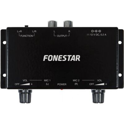 Pre-amplificador de audio Fonestar TC-6MX Pre-amplificador de audio Fonestar TC-6MX
