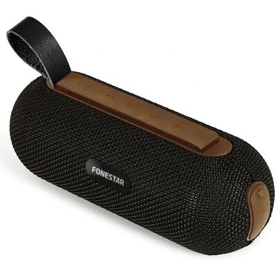 Caixa de som Bluetooth Fonestar Pocket-M - 3W - 1.0 - Preto e Marrom Caixa de som Bluetooth Fonestar Pocket-M - 3W - 1.0 - Preto e Marrom