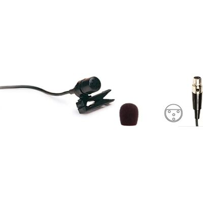 Fonestar FCM-16MC - Micrófono de solapa inalámbrico de condensador Fonestar FCM-16MC - Micrófono de solapa inalámbrico de condensador