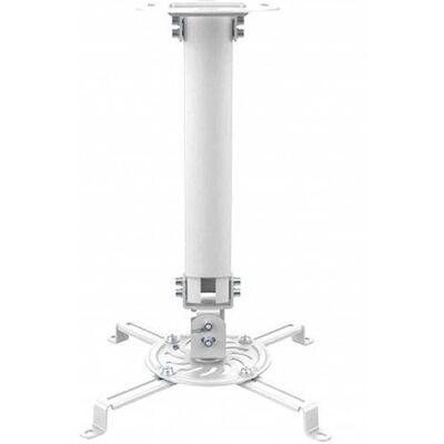 Soporte de Techo para Proyector Fonestar - Blanco - Hasta 13,5kg - Rotación 360° Soporte de Techo para Proyector Fonestar - Blanco - Hasta 13,5kg - Rotación 360°