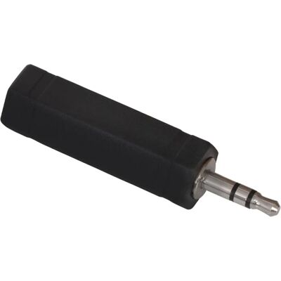 Fonestar AA-453 - Adaptador Jack 6,3 mm a MiniJack - Adaptador de Áudio Fonestar AA-453 - Adaptador Jack 6,3 mm a MiniJack - Adaptador de Áudio