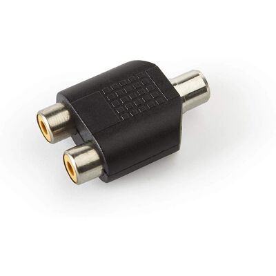 FONESTAR AA-462 Audio Adapter - 2 RCA Vrouwelijk FONESTAR AA-462 Audio Adapter - 2 RCA Vrouwelijk
