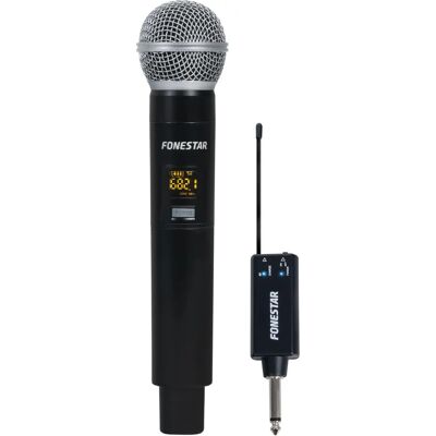 Microfone sem fio Fonestar IK-166 - UHF, Cápsula dinâmica Microfone sem fio Fonestar IK-166 - UHF, Cápsula dinâmica