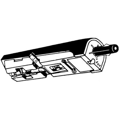 Cabeçote de cerâmica estéreo Philips GP-204 Cabeçote de cerâmica estéreo Philips GP-204