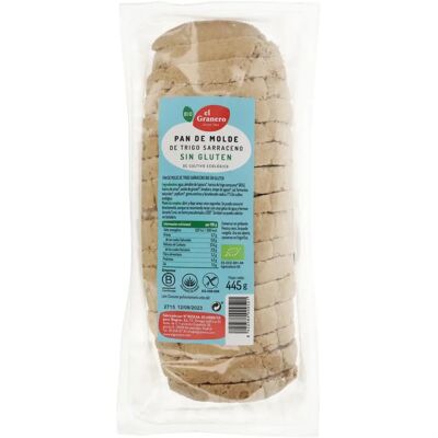 El Granero Integral Pan de Trigo Sarraceno Orgánico Sin Gluten - Pan El Granero Integral Pan de Trigo Sarraceno Orgánico Sin Gluten - Pan