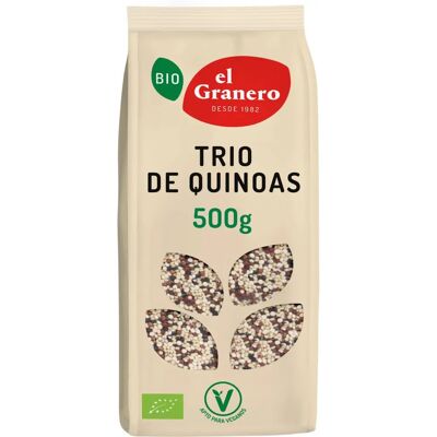 El Granero Integral Bio Trio de Quinoa - Alto em fibra, Omega-3, Versátil El Granero Integral Bio Trio de Quinoa - Alto em fibra, Omega-3, Versátil