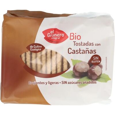 Tostadas de Castaña Granero - Sin Gluten Orgánico Tostadas de Castaña Granero - Sin Gluten Orgánico