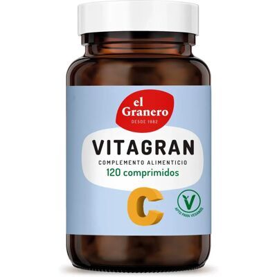 El Granero Integral Vitagran C - Vitamin C + Bioflavonoids - 120 Tabletten El Granero Integral Vitagran C - Vitamin C + Bioflavonoids - 120 Tabletten