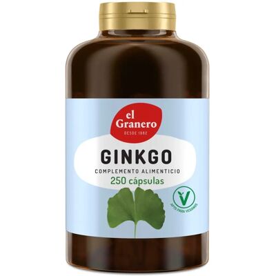 El Granero Integral Ginkgo Biloba 250 Kapseln - Nahrungsergänzungsmittel El Granero Integral Ginkgo Biloba 250 Kapseln - Nahrungsergänzungsmittel
