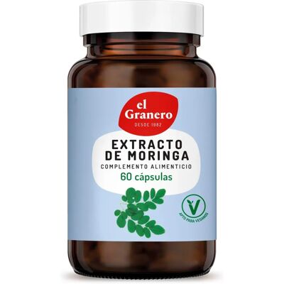 El Granero Integral Moringa Extrakt 60 Kapseln - Nahrungsergänzung El Granero Integral Moringa Extrakt 60 Kapseln - Nahrungsergänzung