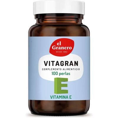 El Granero Integral Vitagran E Forte 100 Cápsulas moles - Suplemento Alimentar El Granero Integral Vitagran E Forte 100 Cápsulas moles - Suplemento Alimentar