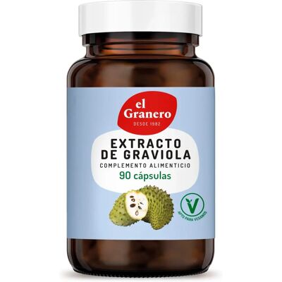 El Granero Integral Graviola Guaranaba 90 Capsules - Dietary Supplement El Granero Integral Graviola Guaranaba 90 Capsules - Dietary Supplement