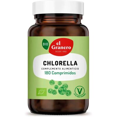 El Granero Integral Bio Chlorella - Entgiftungsergänzung - 180 Tabletten El Granero Integral Bio Chlorella - Entgiftungsergänzung - 180 Tabletten