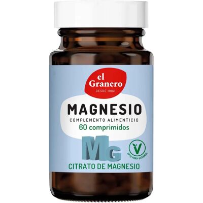 El Granero Integral MG 500 Magnesiumcitrat - 60 Tabletten El Granero Integral MG 500 Magnesiumcitrat - 60 Tabletten