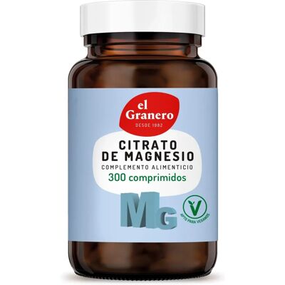 El Granero Integral MG 500 Magnesiumcitrat - Nahrungsergänzung für Muskeln & Nerven El Granero Integral MG 500 Magnesiumcitrat - Nahrungsergänzung für Muskeln & Nerven