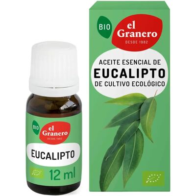 Óleo Essencial de Eucalipto Orgânico El Granero Integral - 12ml Óleo Essencial de Eucalipto Orgânico El Granero Integral - 12ml