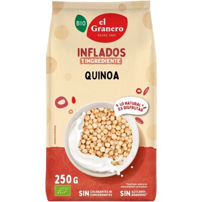 Granero Quinoa Inflada Orgánica 250g - Quinoa inflada Granero Quinoa Inflada Orgánica 250g - Quinoa inflada