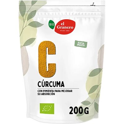 El Granero Integral Bio Kurkuma und Pfeffer - Gewürzmischung 200g El Granero Integral Bio Kurkuma und Pfeffer - Gewürzmischung 200g